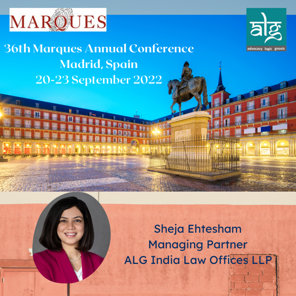Sheja Ehtesham Attending 36th MARQUES Annual Conference, 2022 ALG